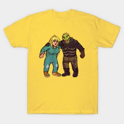 Nikaido And Caiman Dorohedoro T-Shirt Official Dorohedoro Merch