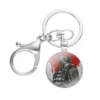 Dorohedoro Anime Keychain Handmade Glass Cabochon Key Ring Holder Pendant Key Chains 3 - Dorohedoro Store