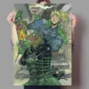 Dorohedoro Anime Q Hayashida Comics Retro Poster Print Canvas Painting Wall Art Picture Living Bedroom Boys 17 - Dorohedoro Store