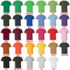 t shirt color chart 2 - Dorohedoro Store