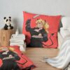 Devil Nikaido Dorohedoro Throw Pillow Official Dorohedoro Merch