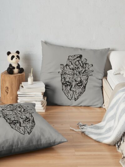 Dorohedoro Shin Funny Throw Pillow Official Dorohedoro Merch