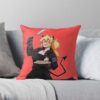 Devil Nikaido Dorohedoro Throw Pillow Official Dorohedoro Merch