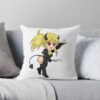 Dorohedoro Devil Girl Nikaido Throw Pillow Official Dorohedoro Merch