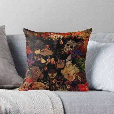 Dorohedoro Throw Pillow Official Dorohedoro Merch