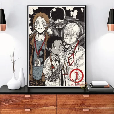 Dorohedoro Poster Japanese Magic Anime Wall Art Canvas Prints Picture For Living Room Bedroom Home Decor 11 - Dorohedoro Store